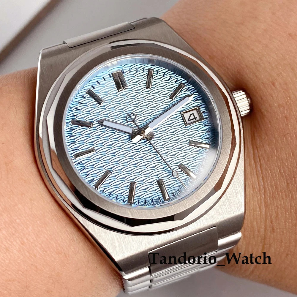 2026 New Tandorio Automatic Japan NH35 Mechanical Men’s Watch Sapphire Glass