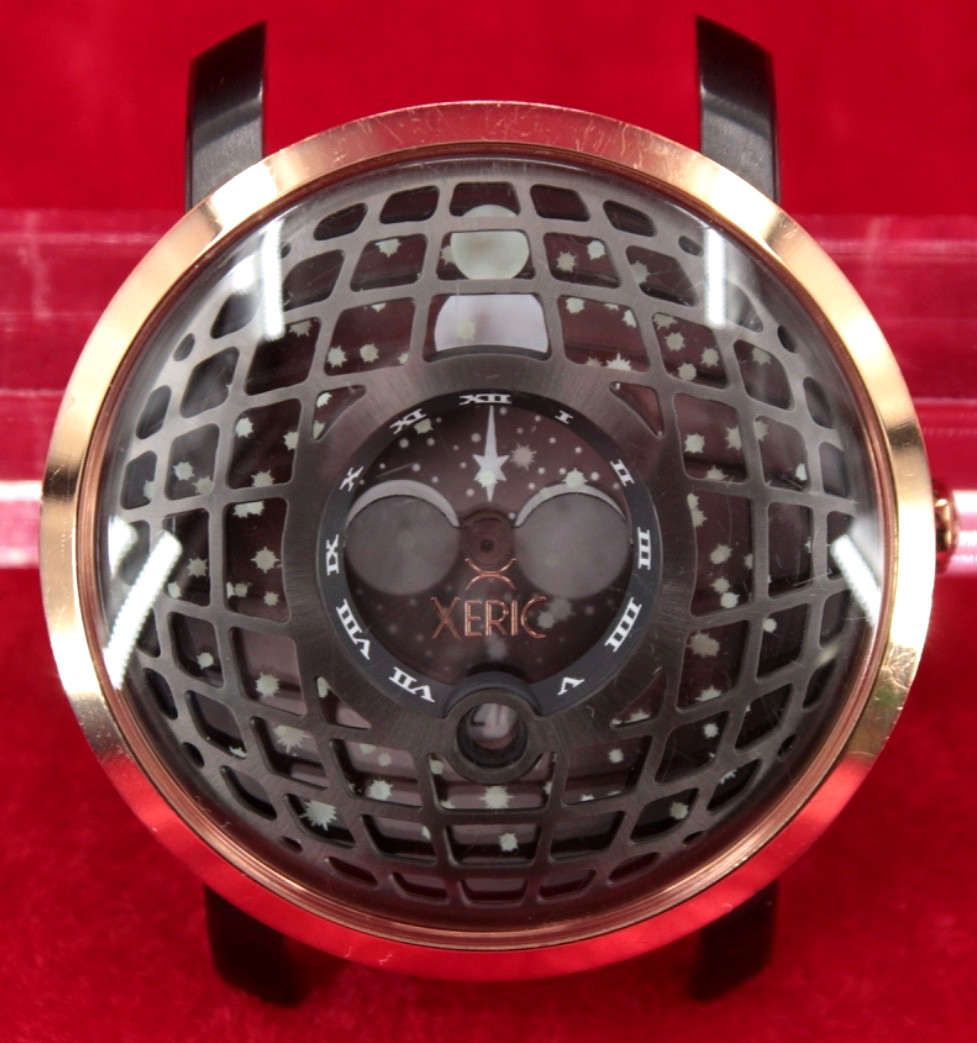 *UNTESTED* 2017 Xeric Trappist-1 Moon Phase Limited Edition Watch FACE ONLY