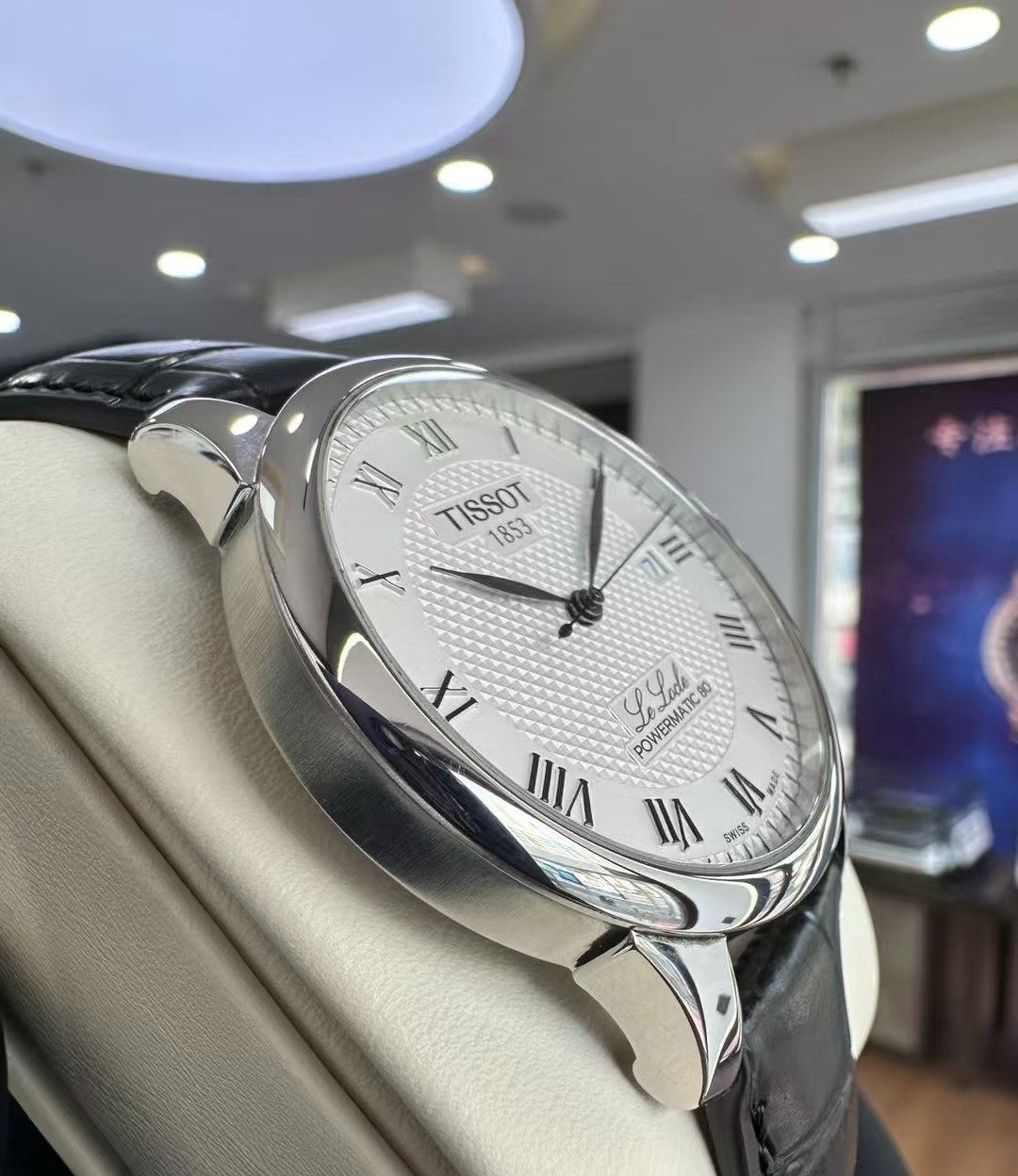 Tissot Le Locle Powermatic 80 T006.407.16.033.00 Silver Dial 39.3mm Men’s Watch