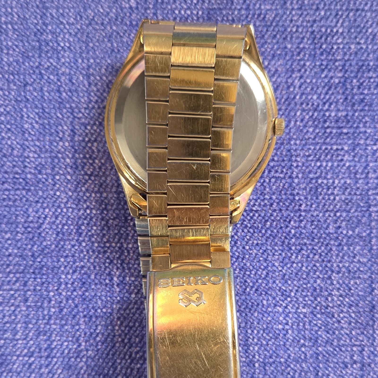 Seiko Men’s Automatic Watch 5 Day/Date 8C23-610 Working Condition- Water resists
