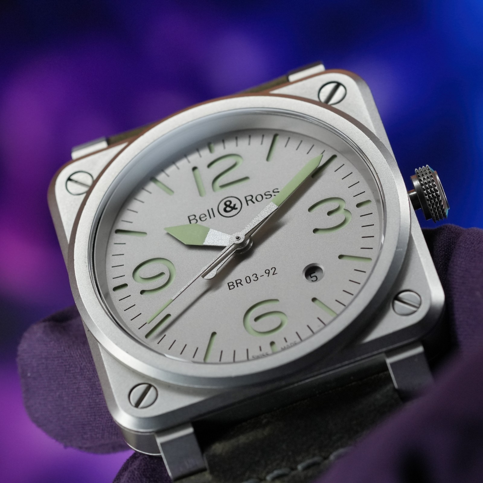 Bell & Ross BR 03-92 HOROLUM Limited Edition of 500 Aviation Type Men’s Watch