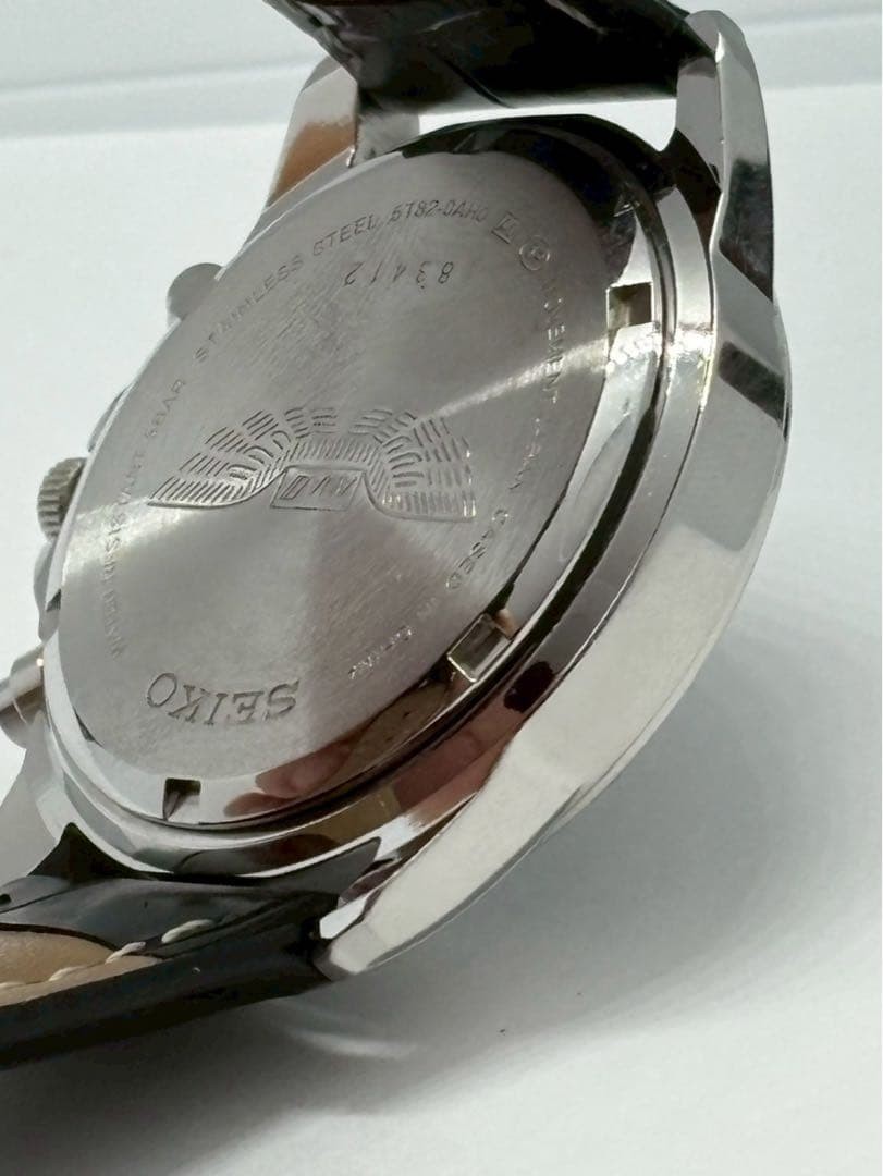 Seiko Ana X World Time 5T82-0AH0 Mens Quartz Watch
