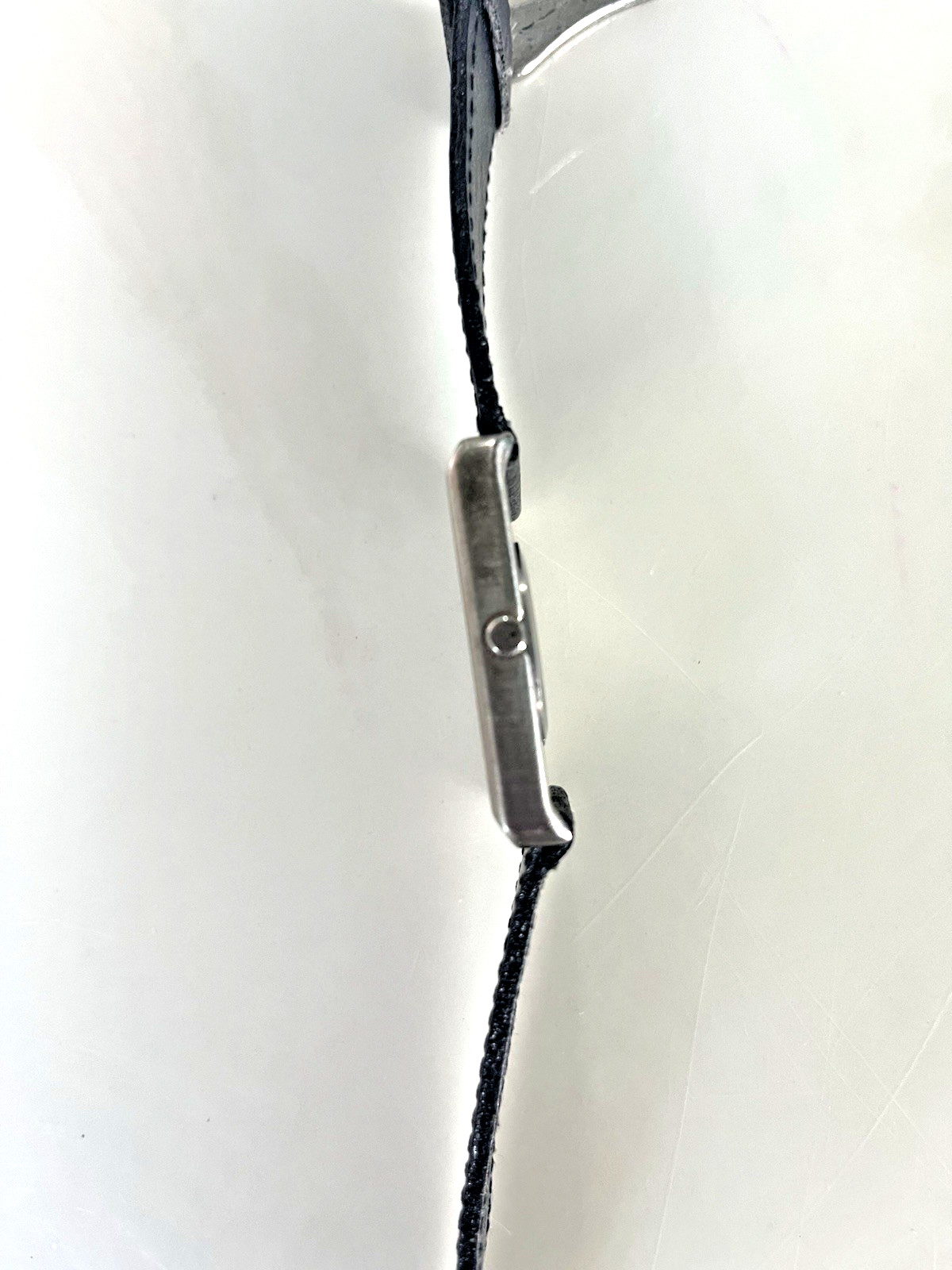 Vintage 1980’s geometric fashion watch black/silver-Rare find!