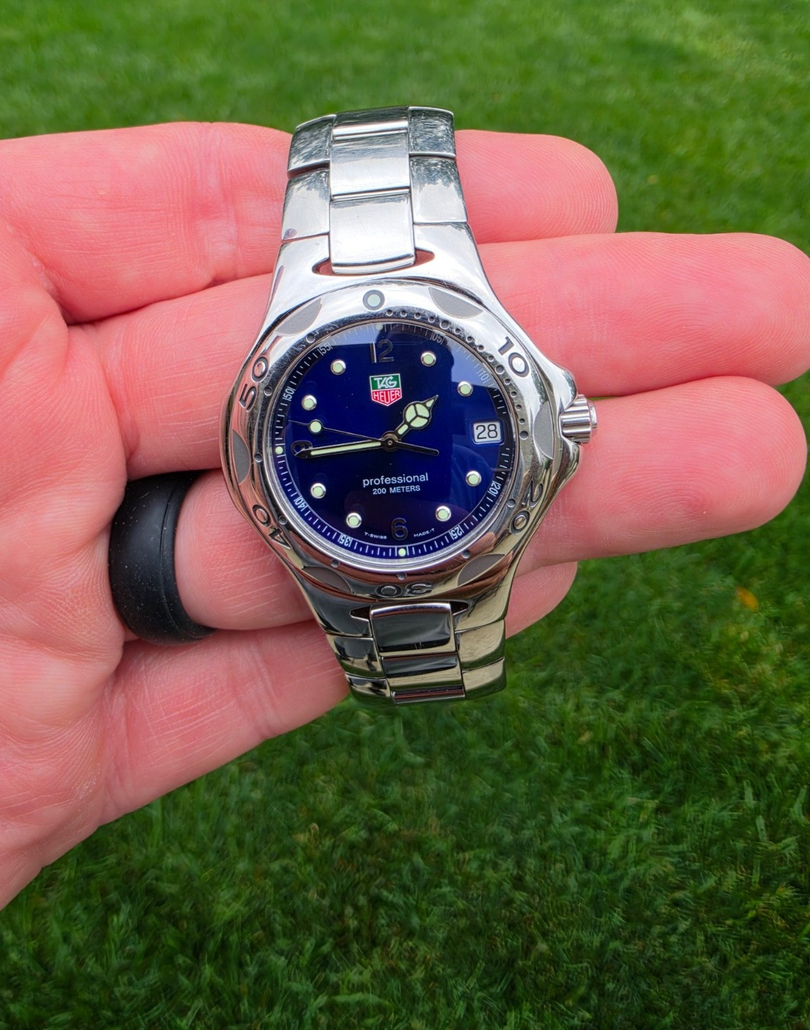 TAG Heuer WL1116.BA0702 Mens Kirium Series Professional Quartz Watch Royal Blue