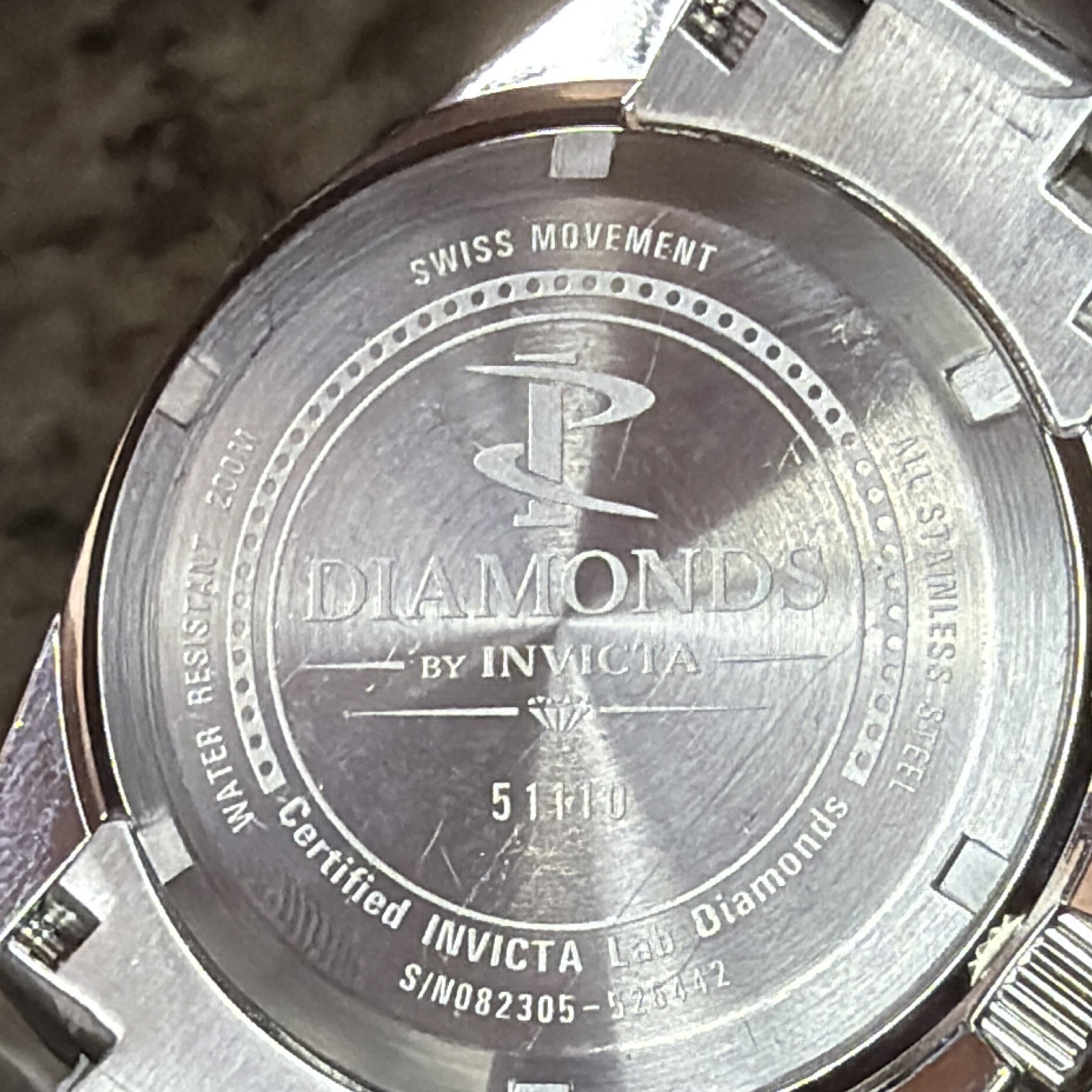 Invicta Women’s Elite Diamond 38mm Quartz Watch IN-51110