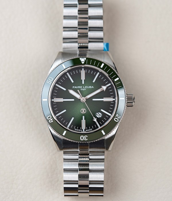 Favre Leuba Deep Raider Renaissance Green Dial 00.20308.101.03.200 Men’s Watch