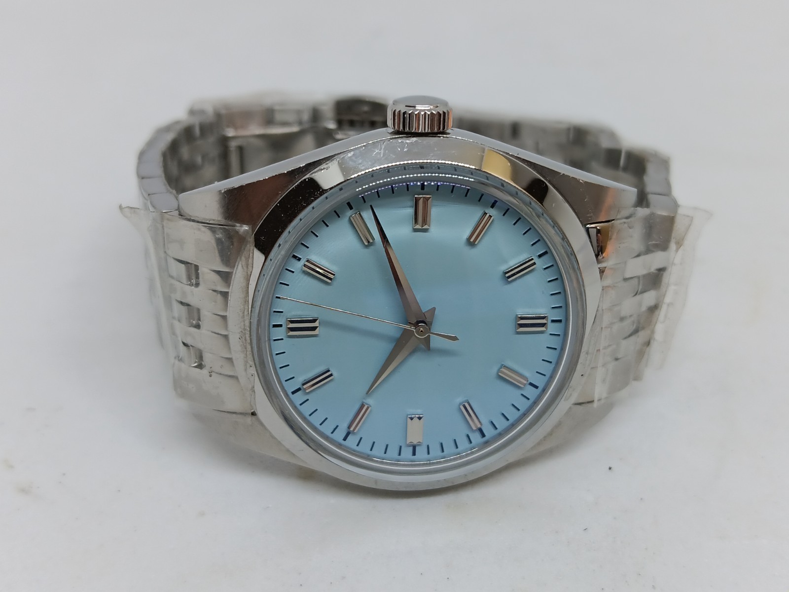 Addiesdive AD2030 STERILE DIAL Men’s 37mm S/Steel Sweep Second Quartz Watch