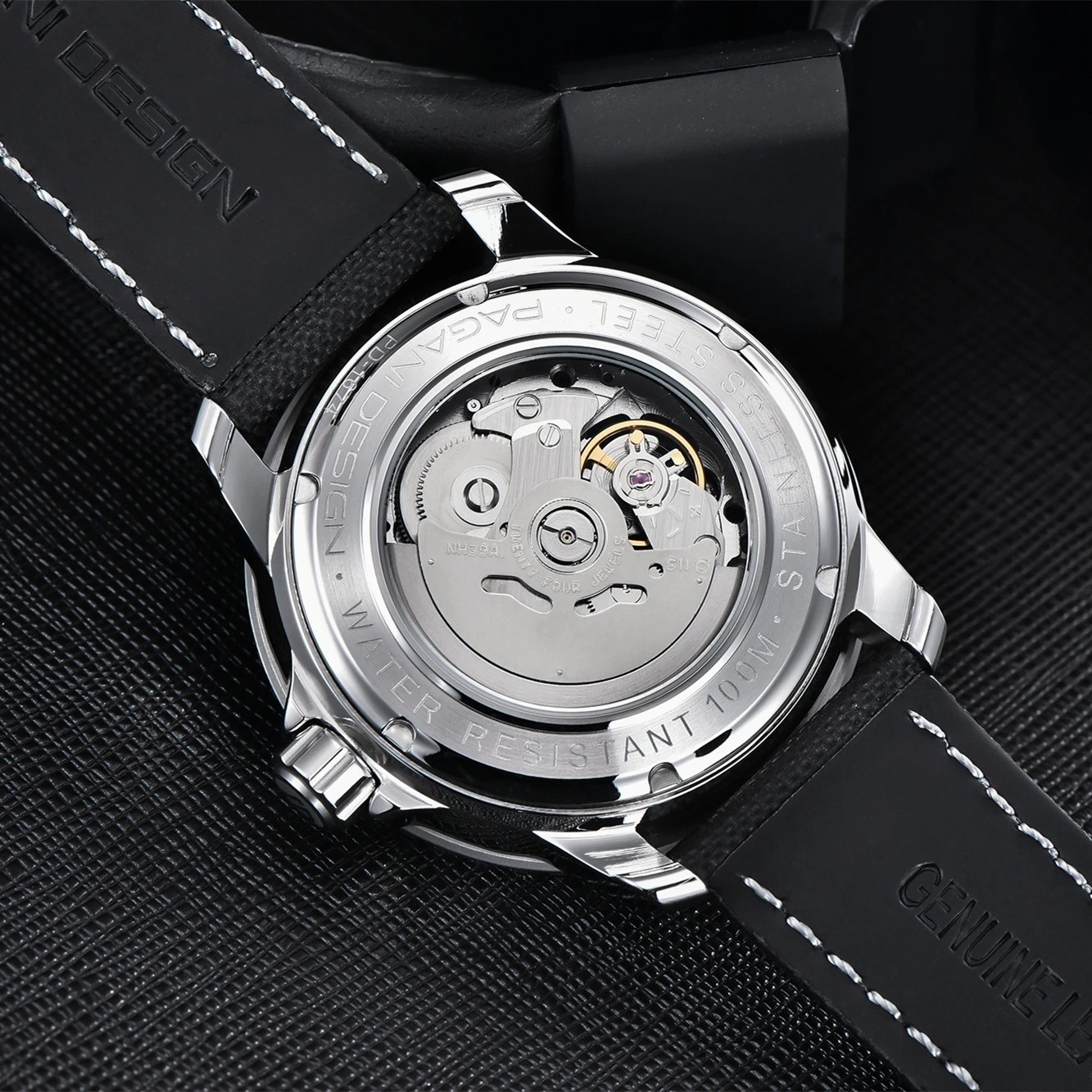 Pagani Design pd-1674 Men’s Automatic Dive Watch Sapphire NH39A 200M Luminous