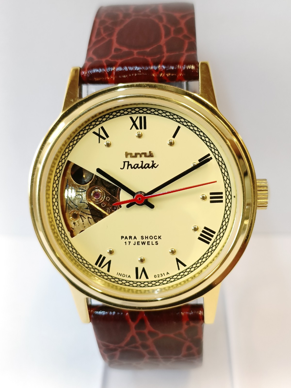 HMT JHALAK 17J WINDING CREAM DIAL 0231 INDIA MEN’S WORKING CONDITION