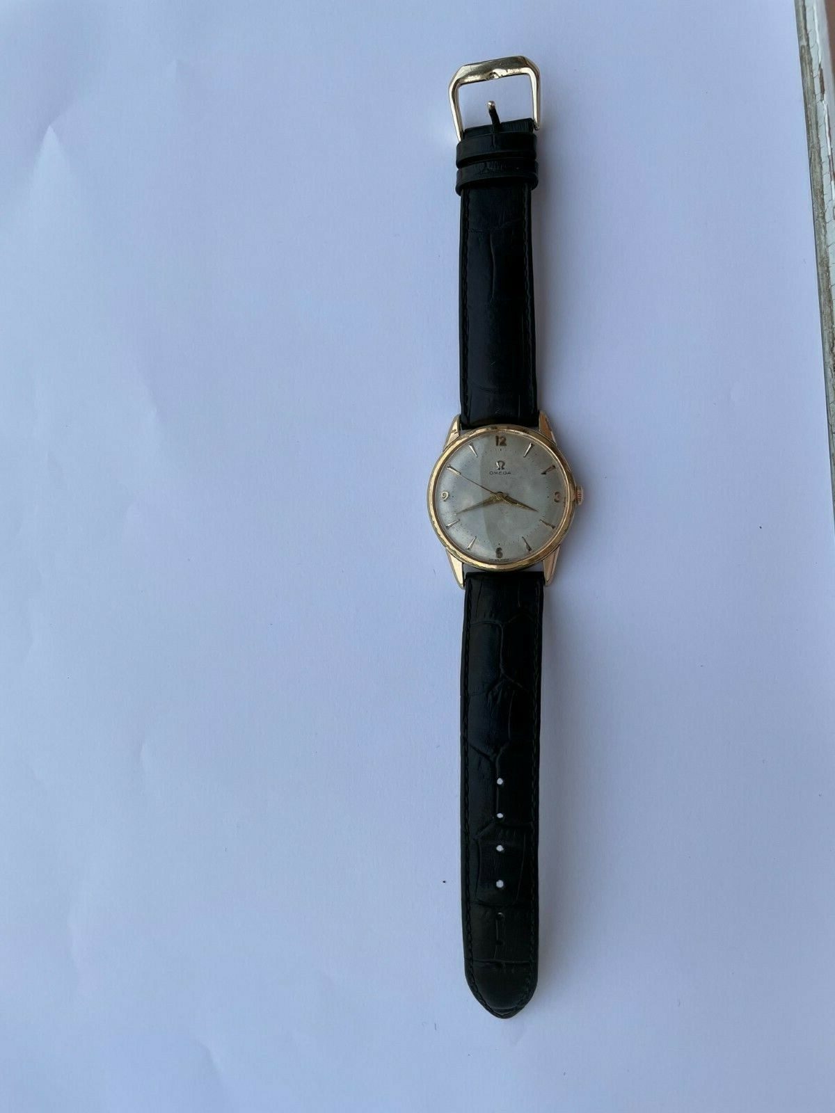 OMEGA WATCH 14392-62-SC MANUAL CAL.285 MENS 34.5mm SWISS MADE JUST SERVICED