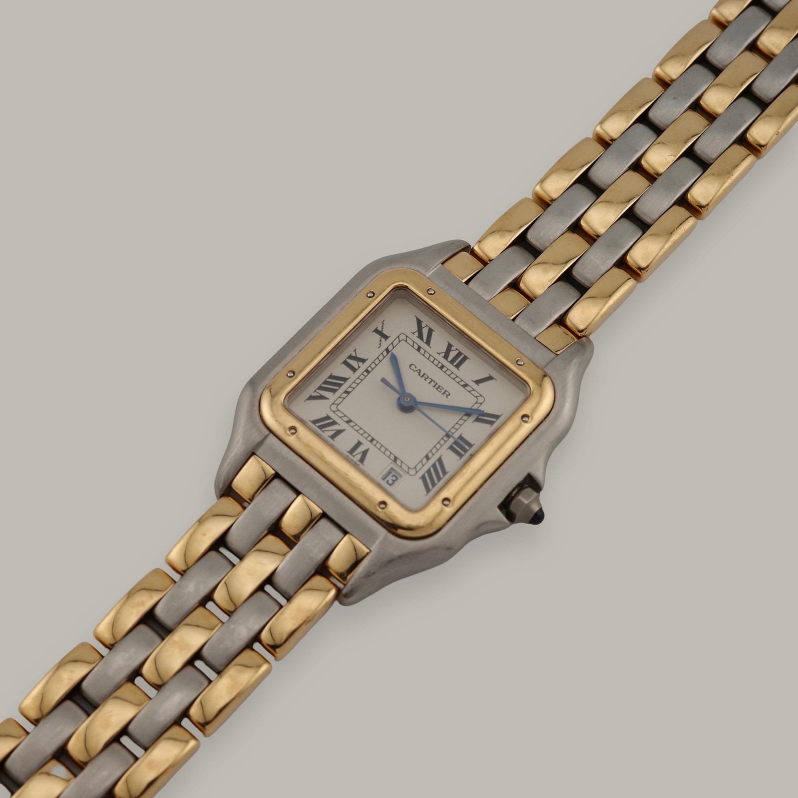 Two-Tone Cartier Panthère W25028B8 Medium Model Watch