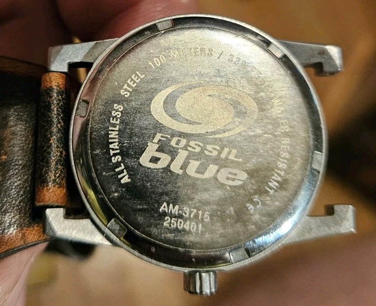 Fossil AM3715 Date Wrist watch