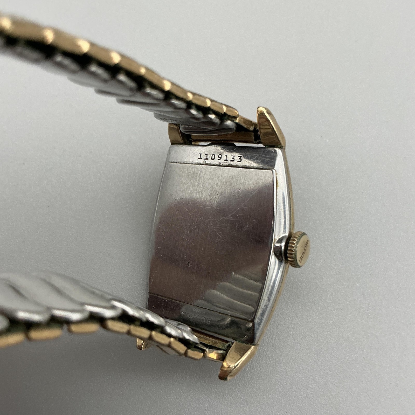 Vintage Bulova Lexington Mens Watch 25mm 10K Gold Filled Manual Wind Tonneau