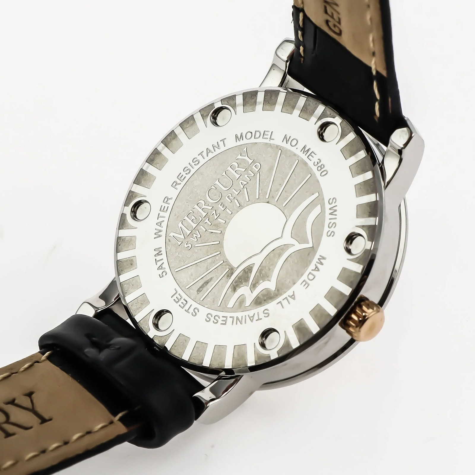 Mercury – Swiss Made Watch – ME380-SRL-7 Quartz 33 mm ME380 50m (5 ATM, 169