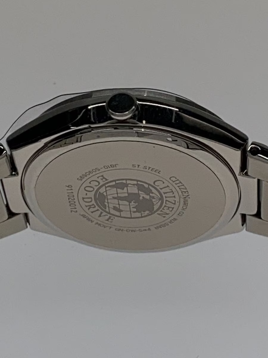 CITIZEN Solar Watch Analog Stainless WHT J810 S090695