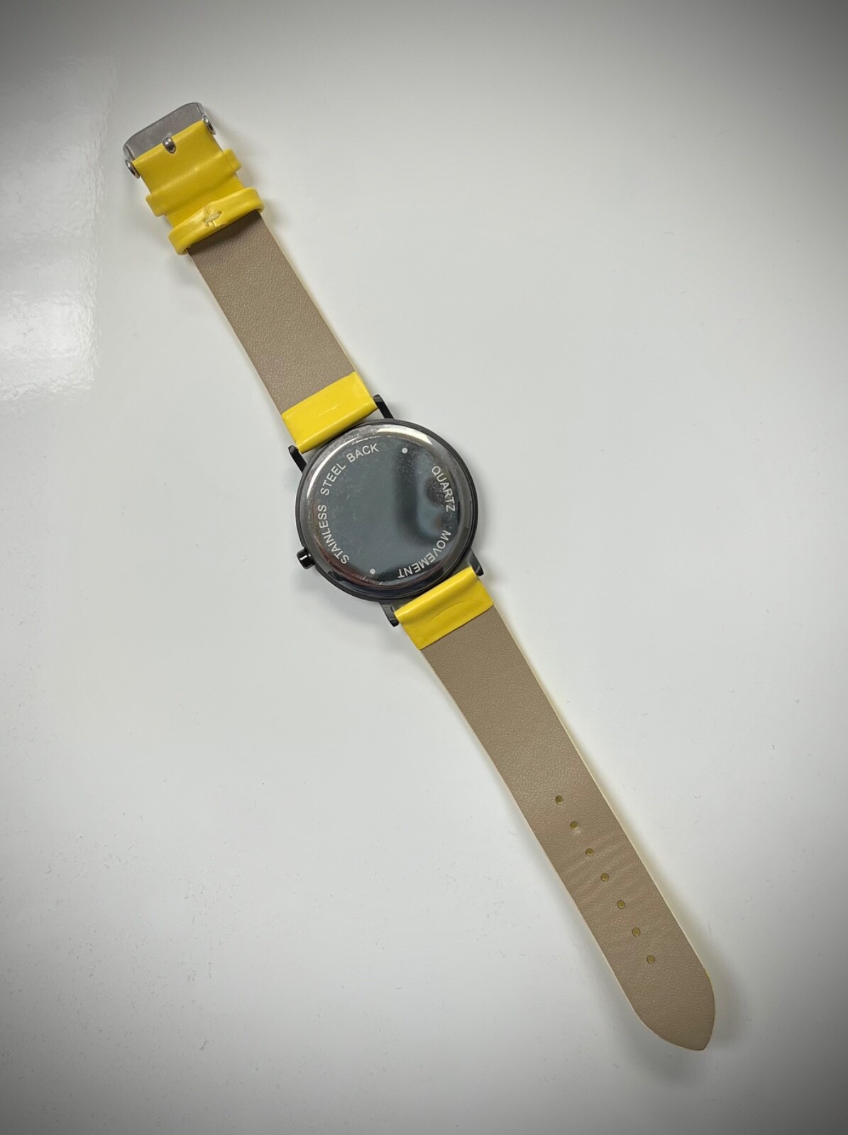 Modernist Kinetic Pop Art Watch – Stainless Steel/Quartz Movement