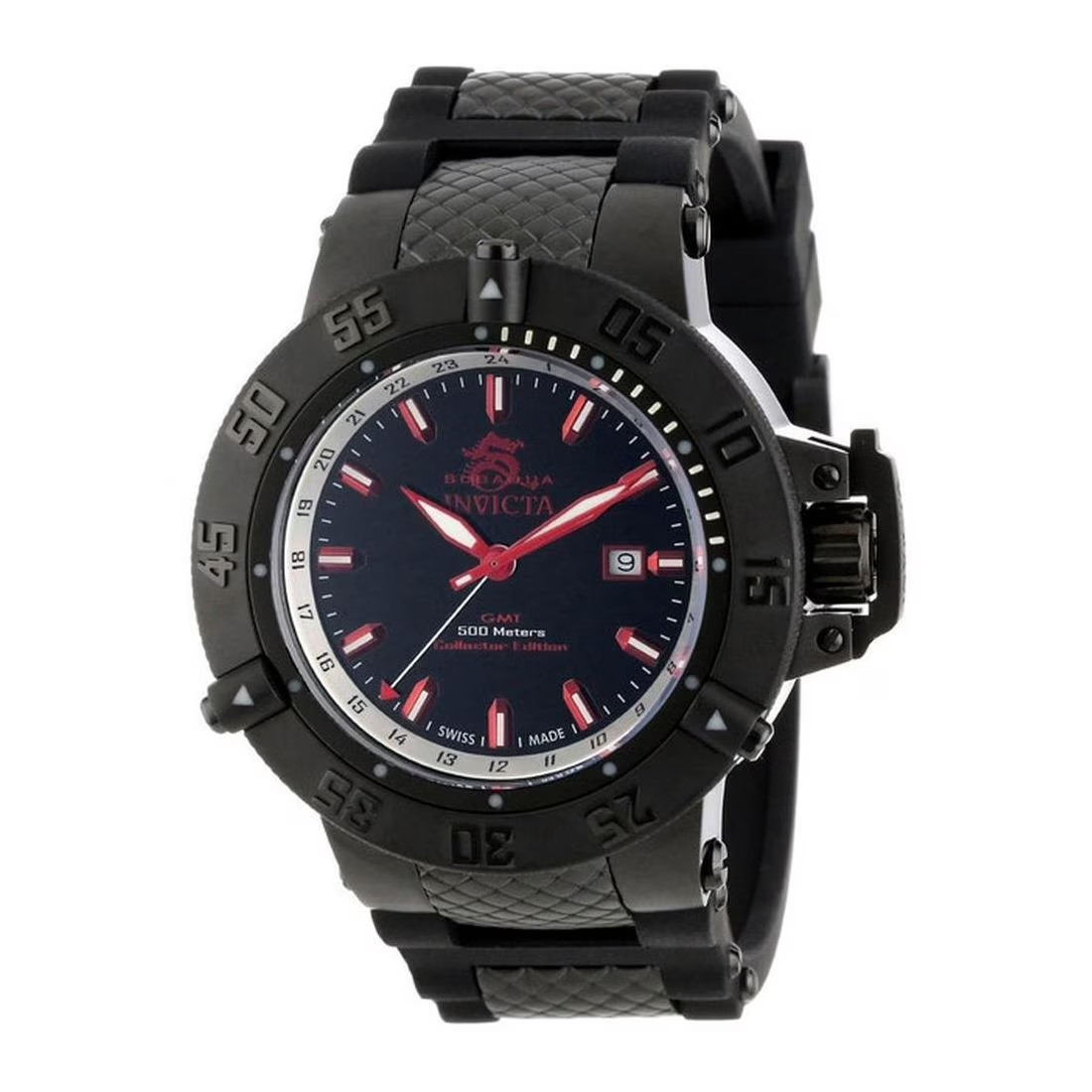 Invicta Men’s 13919 Subaqua Noma III Collector Edition Black Dial Black IP Steel