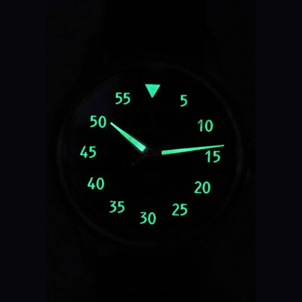 Ratio Skysurfer Pilot Blue Sunray Dial Leather Automatic RTS318 200M Men’s Watch
