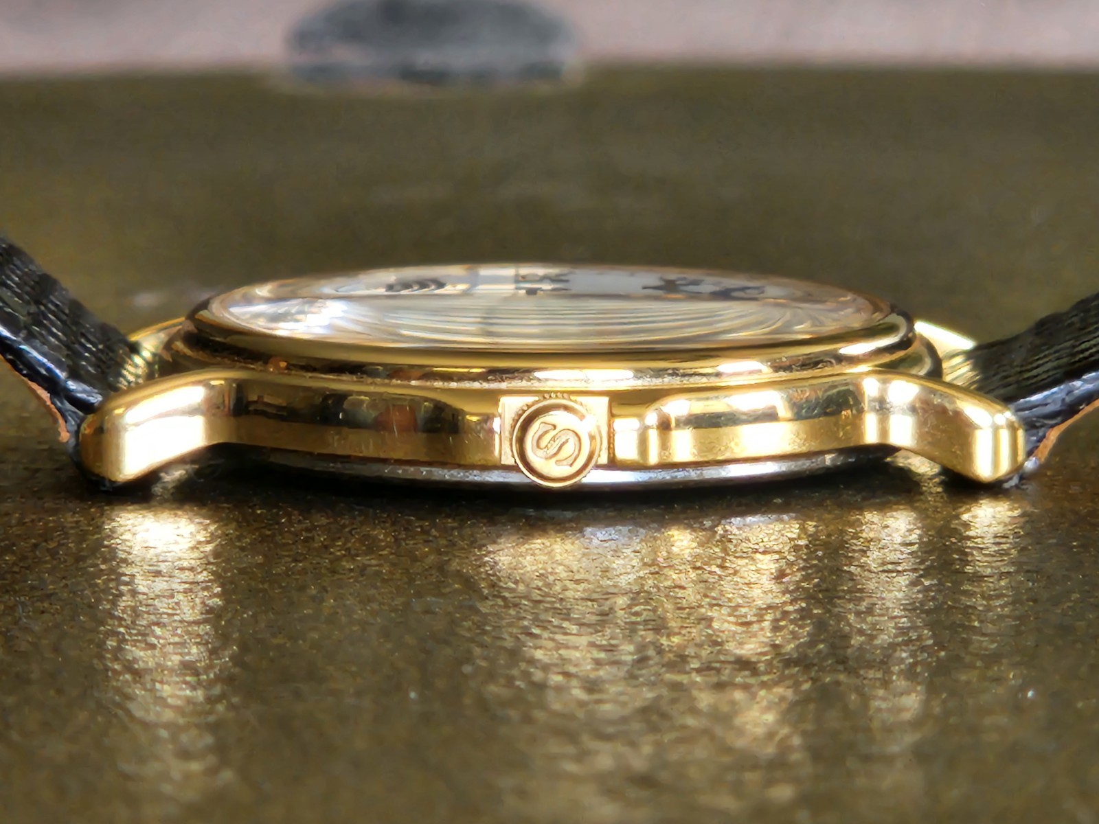 Vintage 1988 Seiko Spirit 5S21-7000 Quartz Sweep Second No-Tick Original Buckle