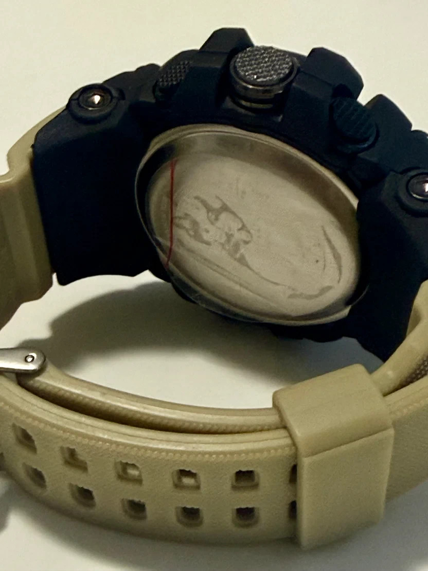 Activa Strike X By Invicta ACW8020-002 Digital 56mm Desert Sand Beige Mens Watch