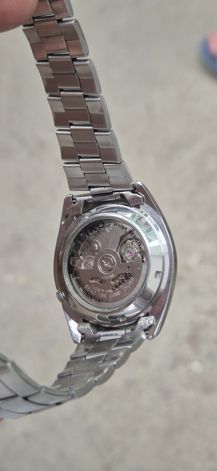 Seiko 5 Automatic Glass Back