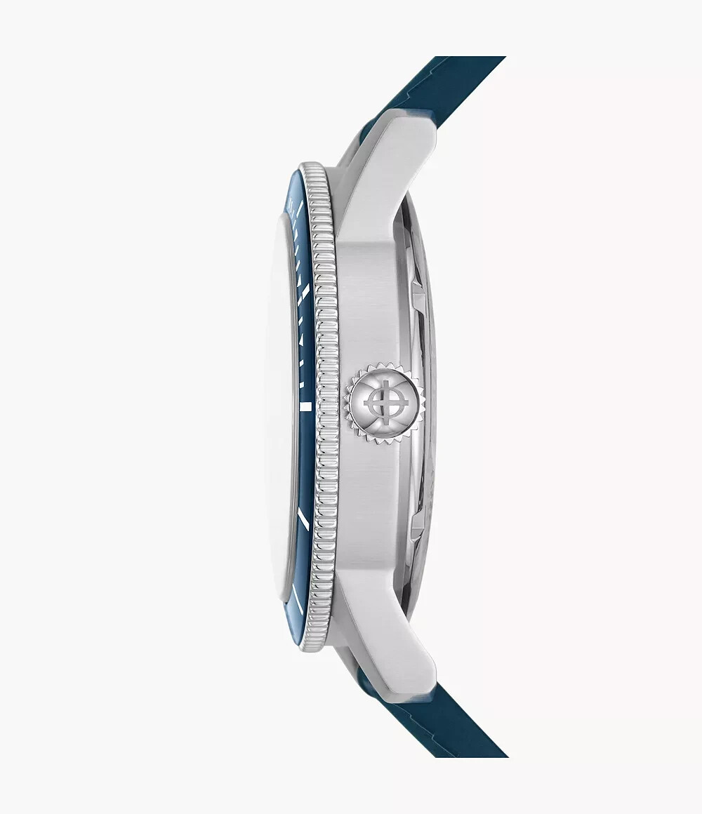 Zodiac ZO9217 Super Sea Wolf Skin Steel 39 mm Blue Dial Automatic Men’s Watch