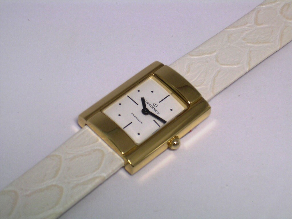 New Classic Dani Danicci Gold Steel Swiss Wrist Watch