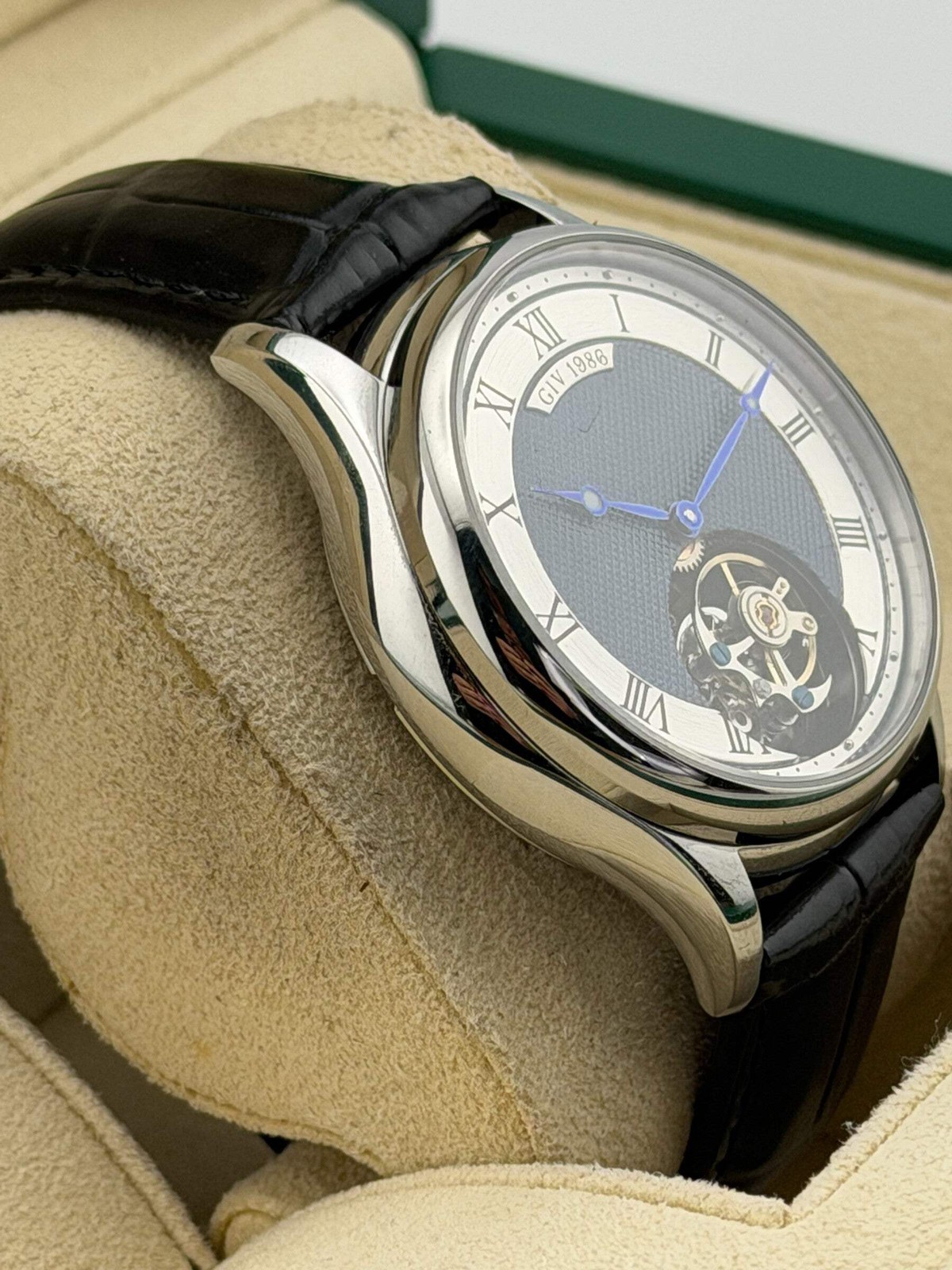 Aesop GIV Flying Tourbillon, Blue/Silver, 42mm, 2026 Box and Papers