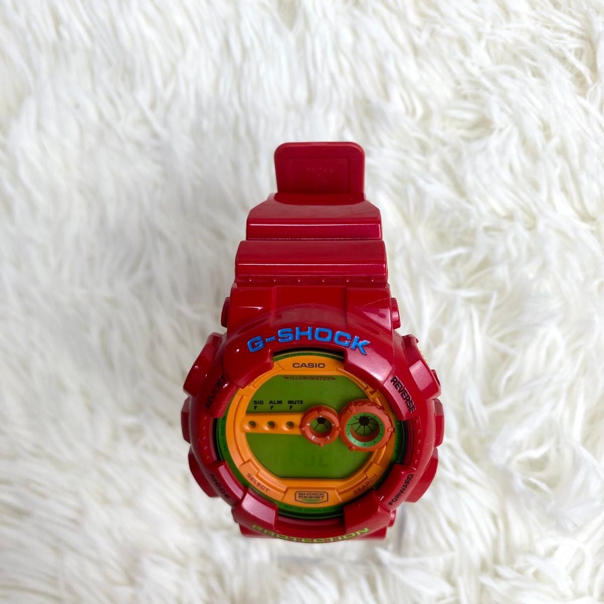 Casio G-Shock GD-100HC Hyper Colors Red Watch