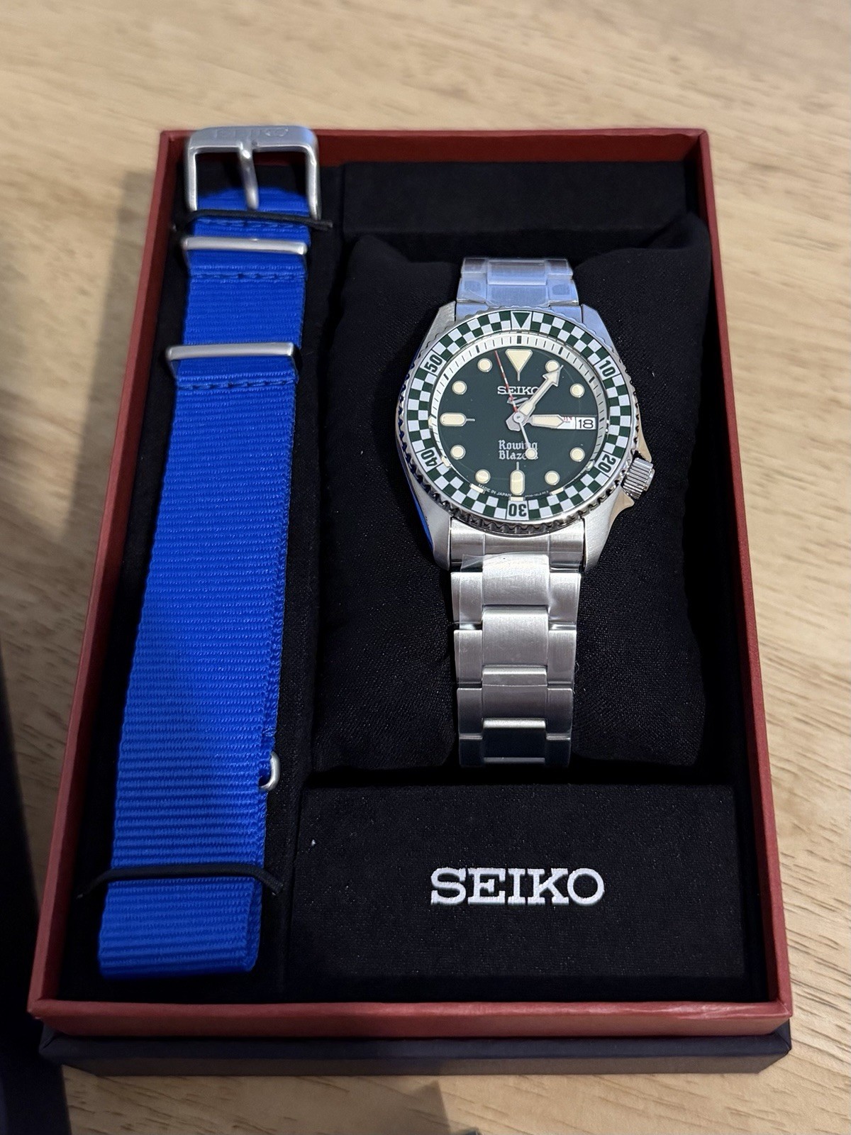 Rowing Blazers x Seiko 5 Sports Green Dial 38mm SRPM21