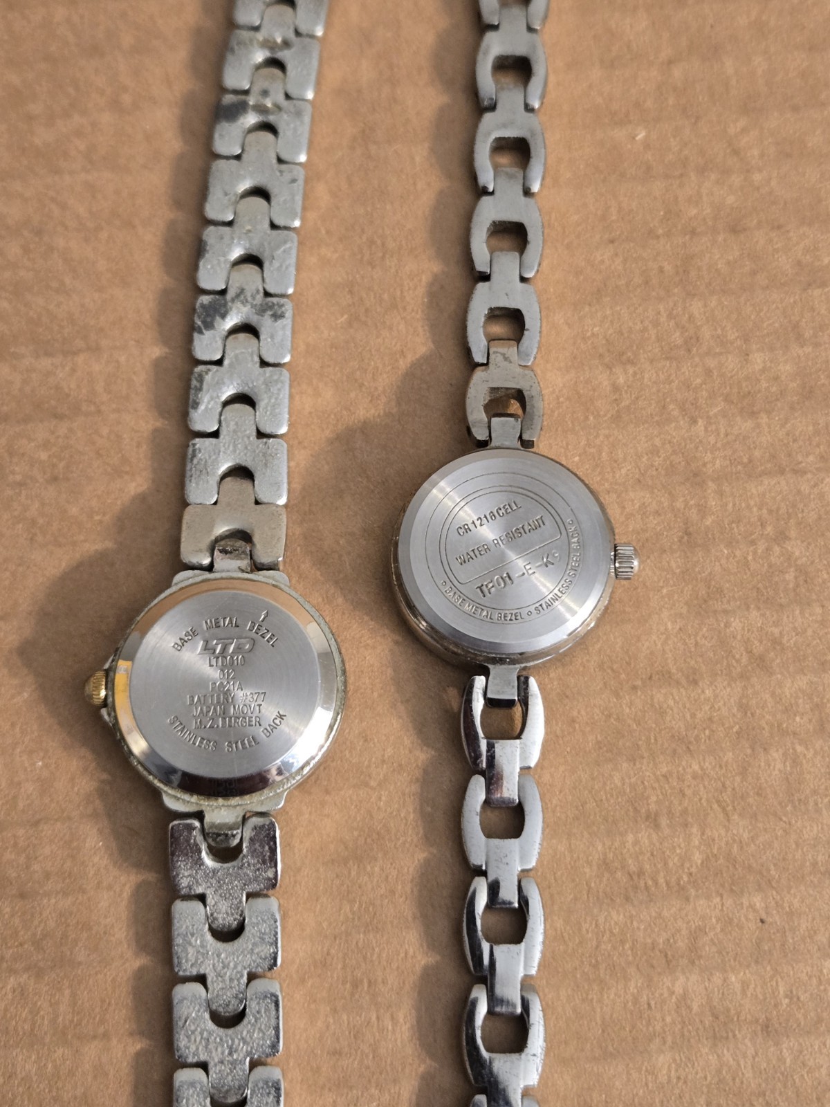 2 Vintage Ladies Quartz Watches Carriage & LTD – UNTESTED Lot / See description