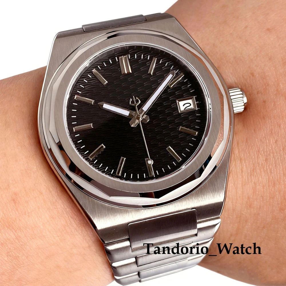 2026 New Tandorio Automatic Japan NH35 Mechanical Men’s Watch Sapphire Glass