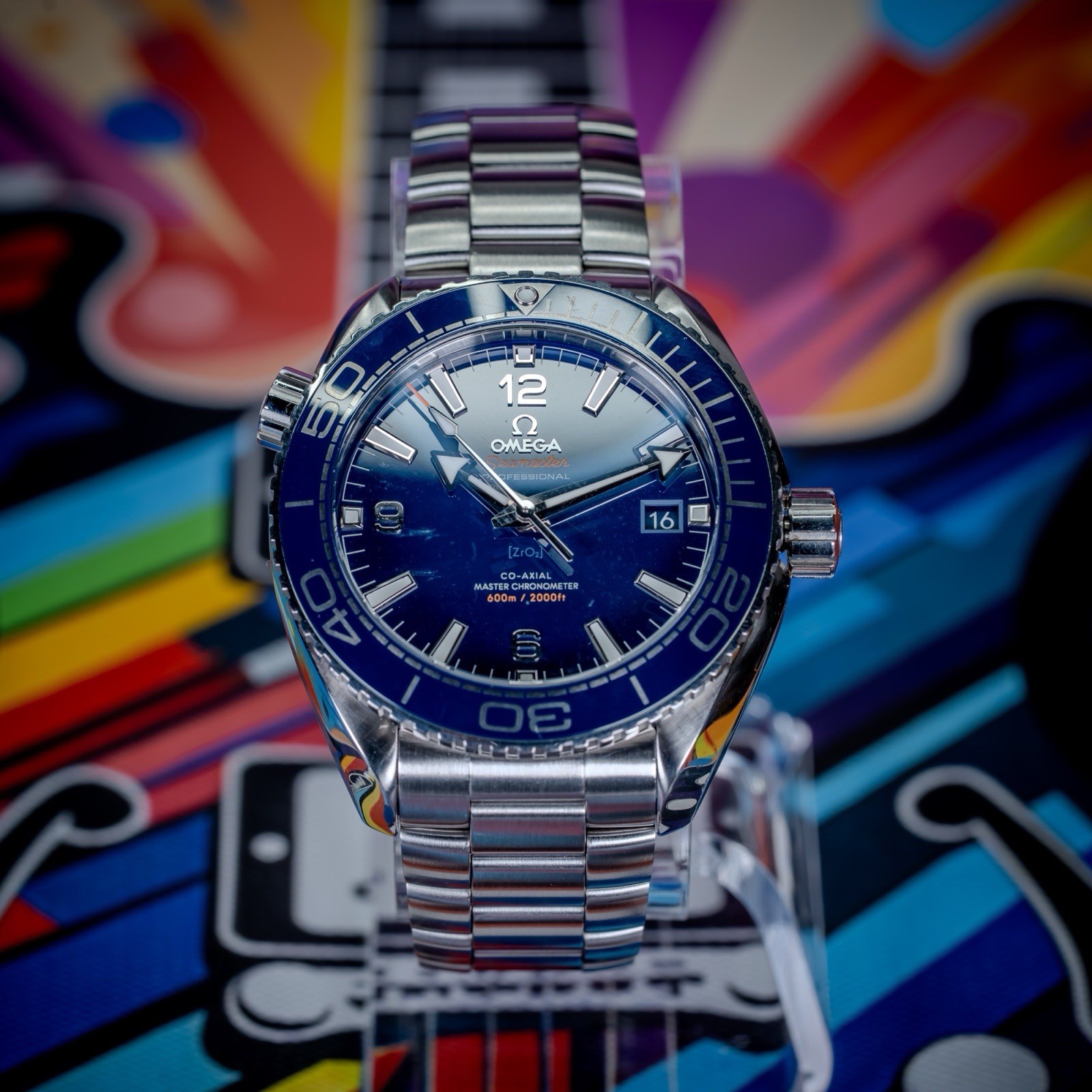 OMEGA Seamaster Planet Ocean 600M 215.30.44.21.03.001 Blue