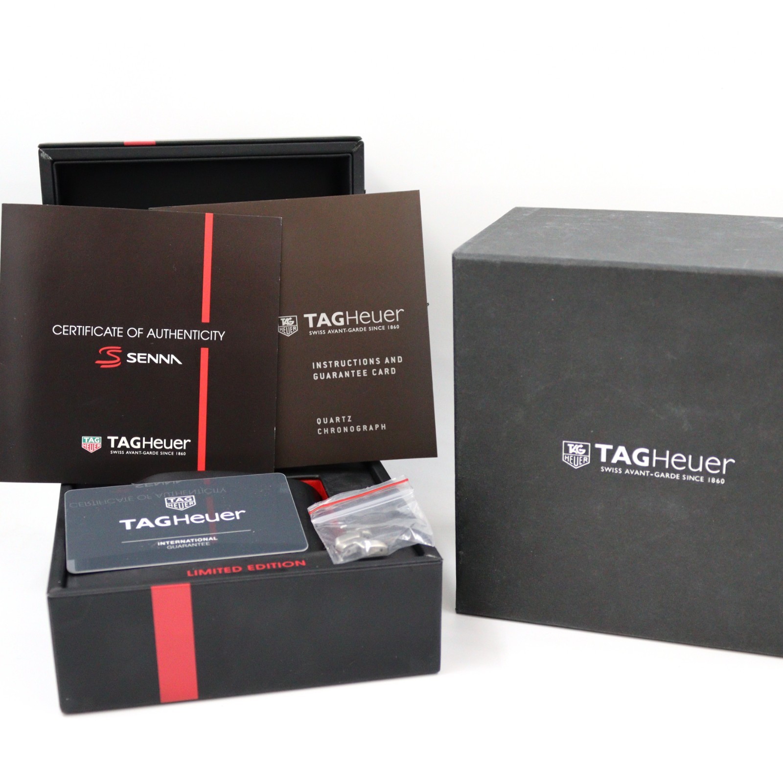 Tag Heuer Formula 1 Senna edition watch full set new bezel 1 year warranty