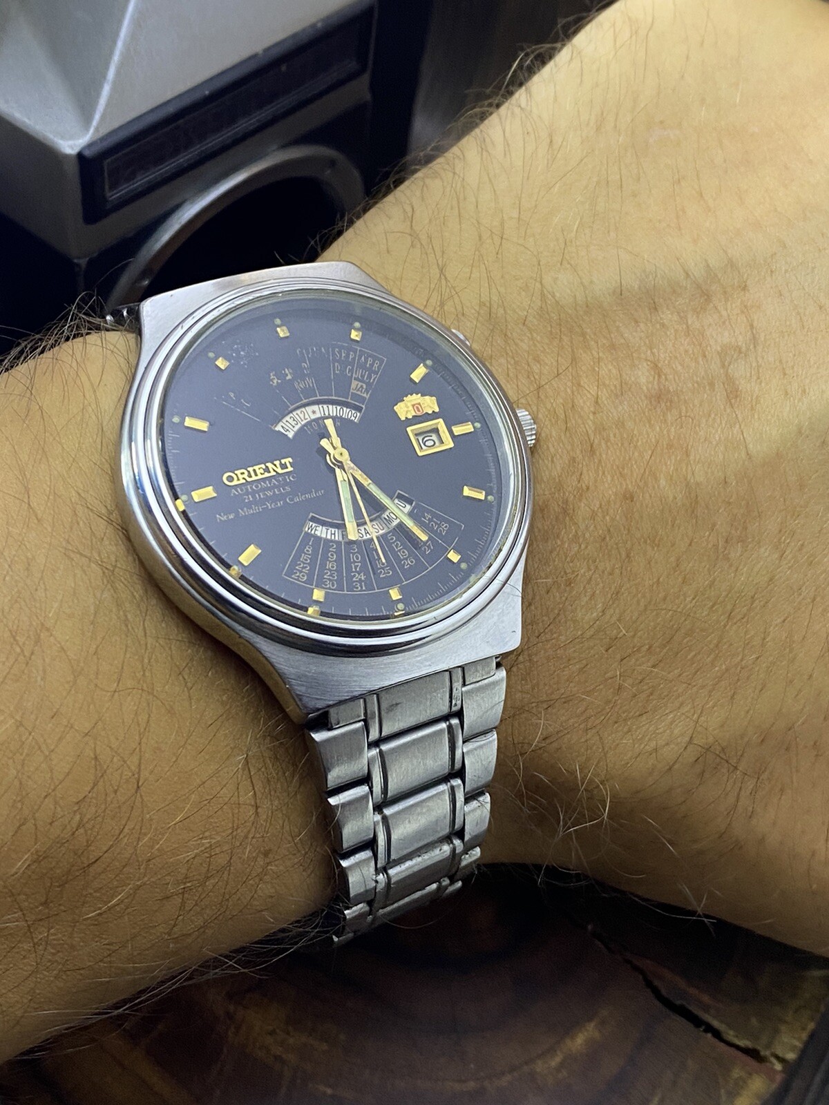 Watch Orient College Perpetual Multi Year Calendar Automatic Vintage #5214