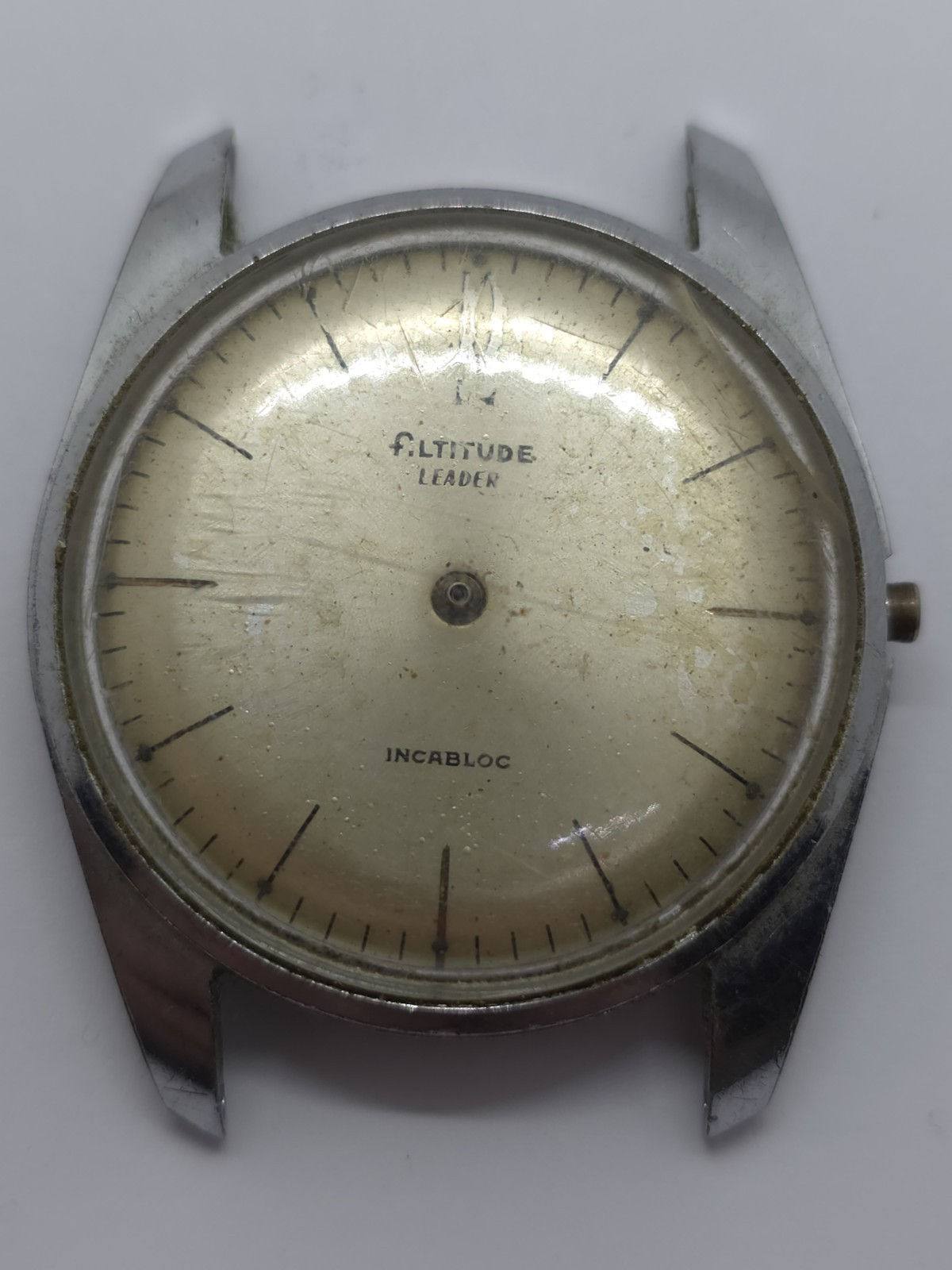 Vintage Altitude Leader Watch Cal. HP 60 Good Balance Main Spring Uhren Montre