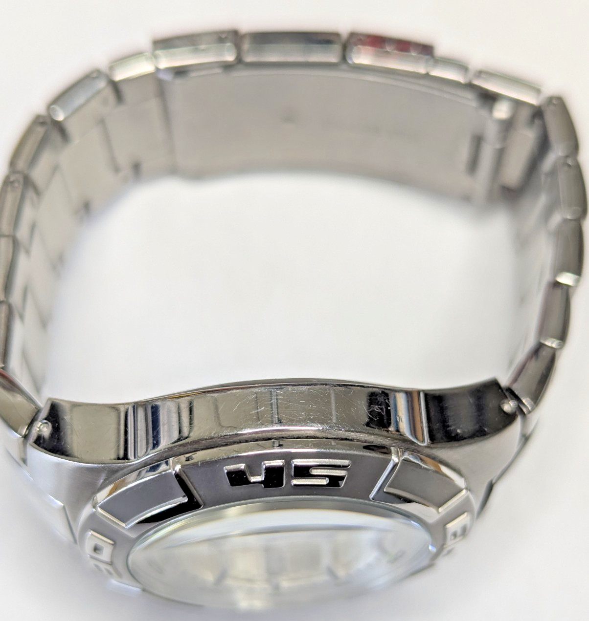 Fossil International Paper Men’s Watch w/ Date Quartz 10 ATM WR – Runs Tested