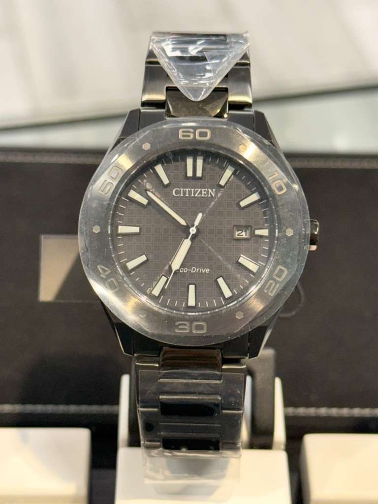 Citizen Eco-Drive Odyn Gray Gray Stainless Steel Bracelet Watch 41mm BM7637-81H