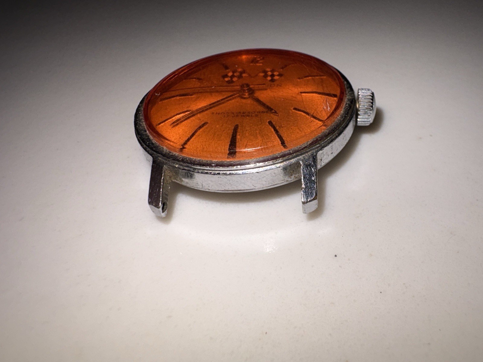 Benrus Competition Watch (1960s) 17 Jewels Sapphire crystal Case Back Vintage