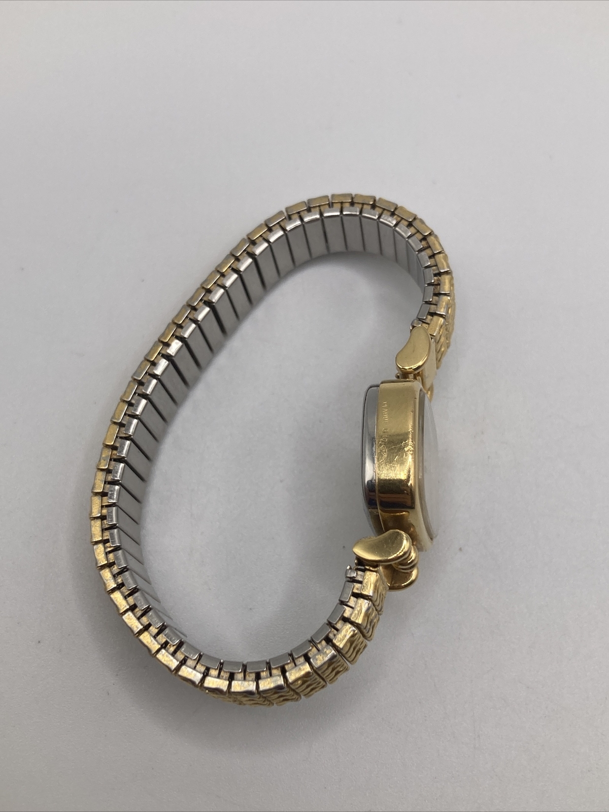 Vtg Atkinson Ladies 22mm Watch 10K Gold Plated SWISS TV Dial Mech Windup – RUNS