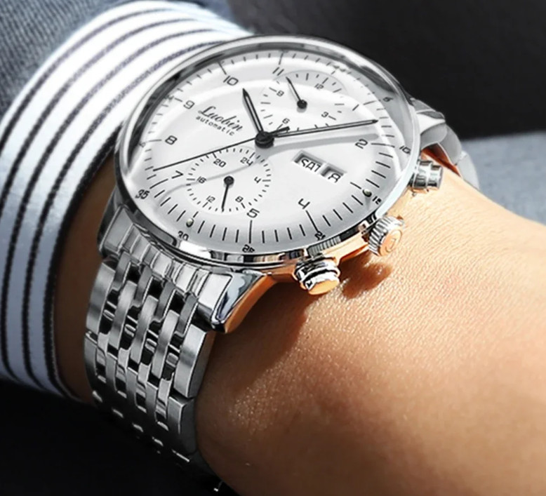 Luobin Watch Men Fashion Mechanical Watches Luxury Business Automatic Wristwatch