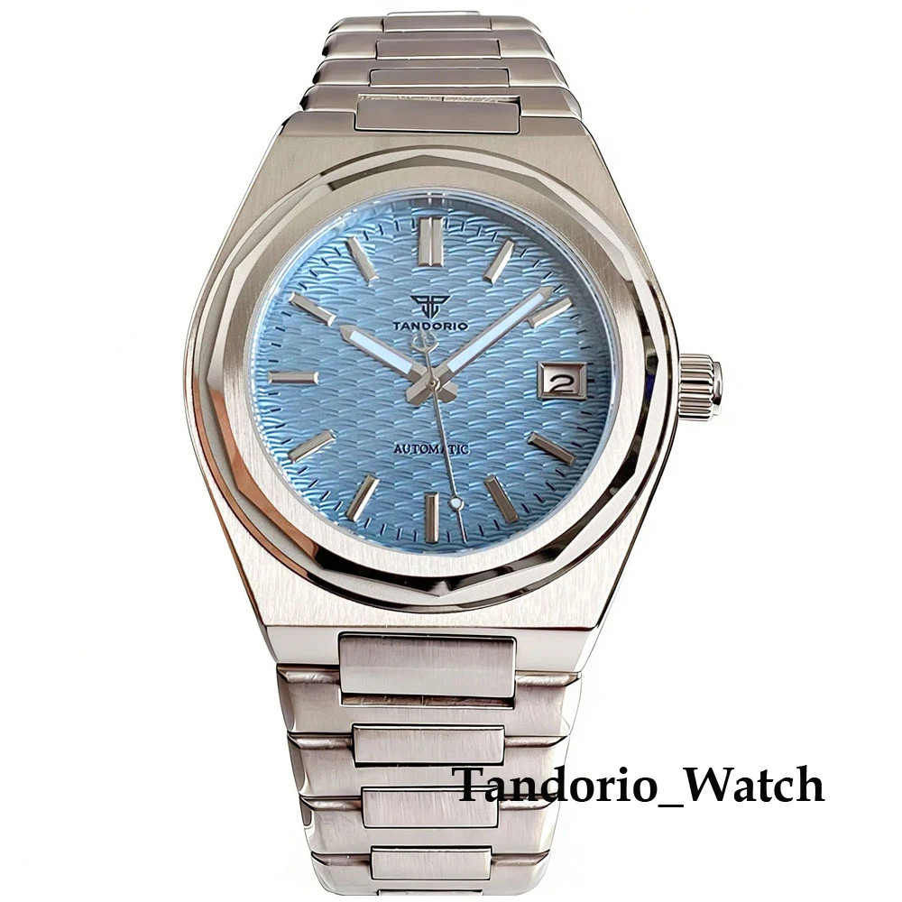 2026 New Tandorio Automatic Japan NH35 Mechanical Men’s Watch Sapphire Glass