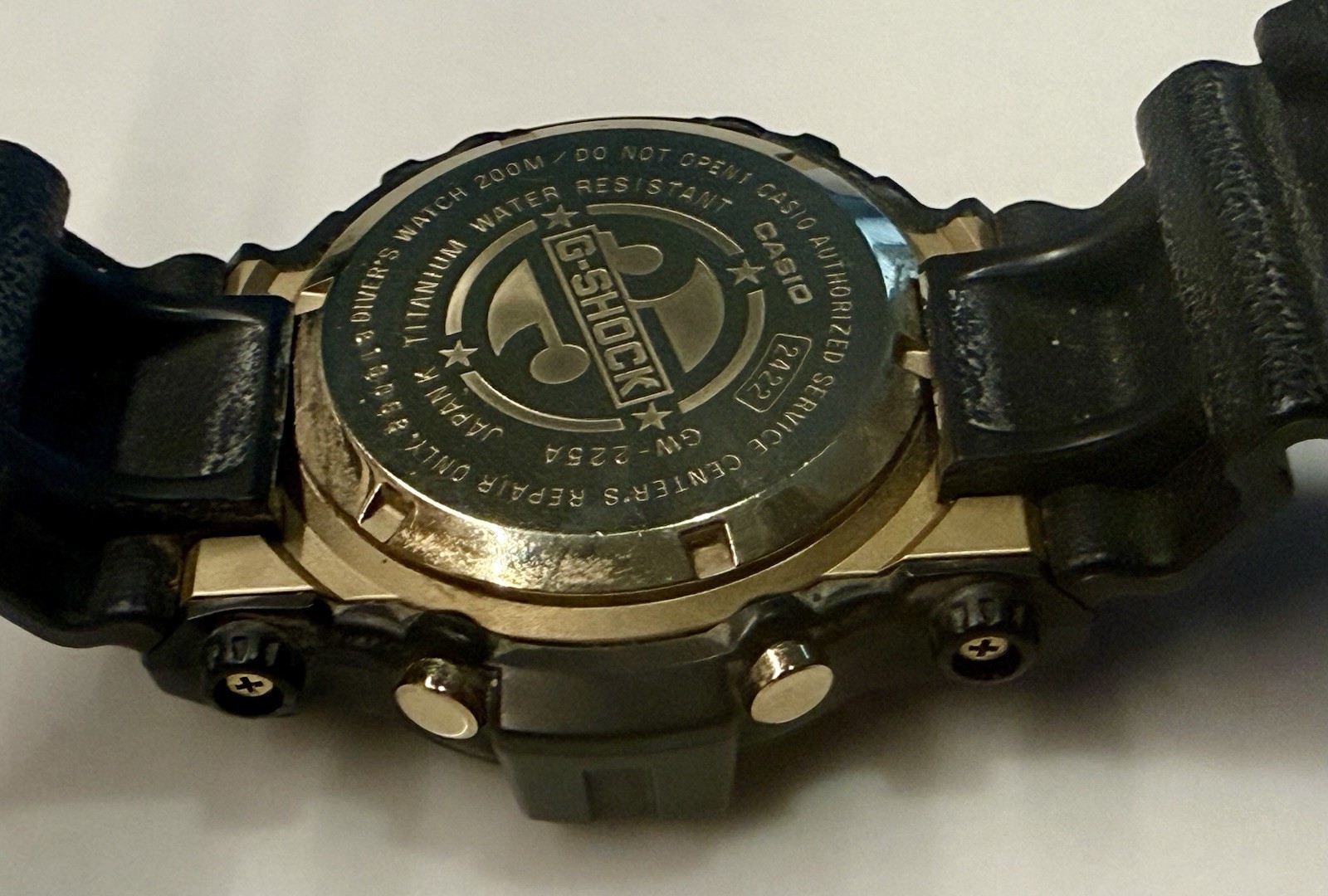 Casio G-SHOCK Frogman GW-225A-1DR Tough Solar 200m Diver Digital Box