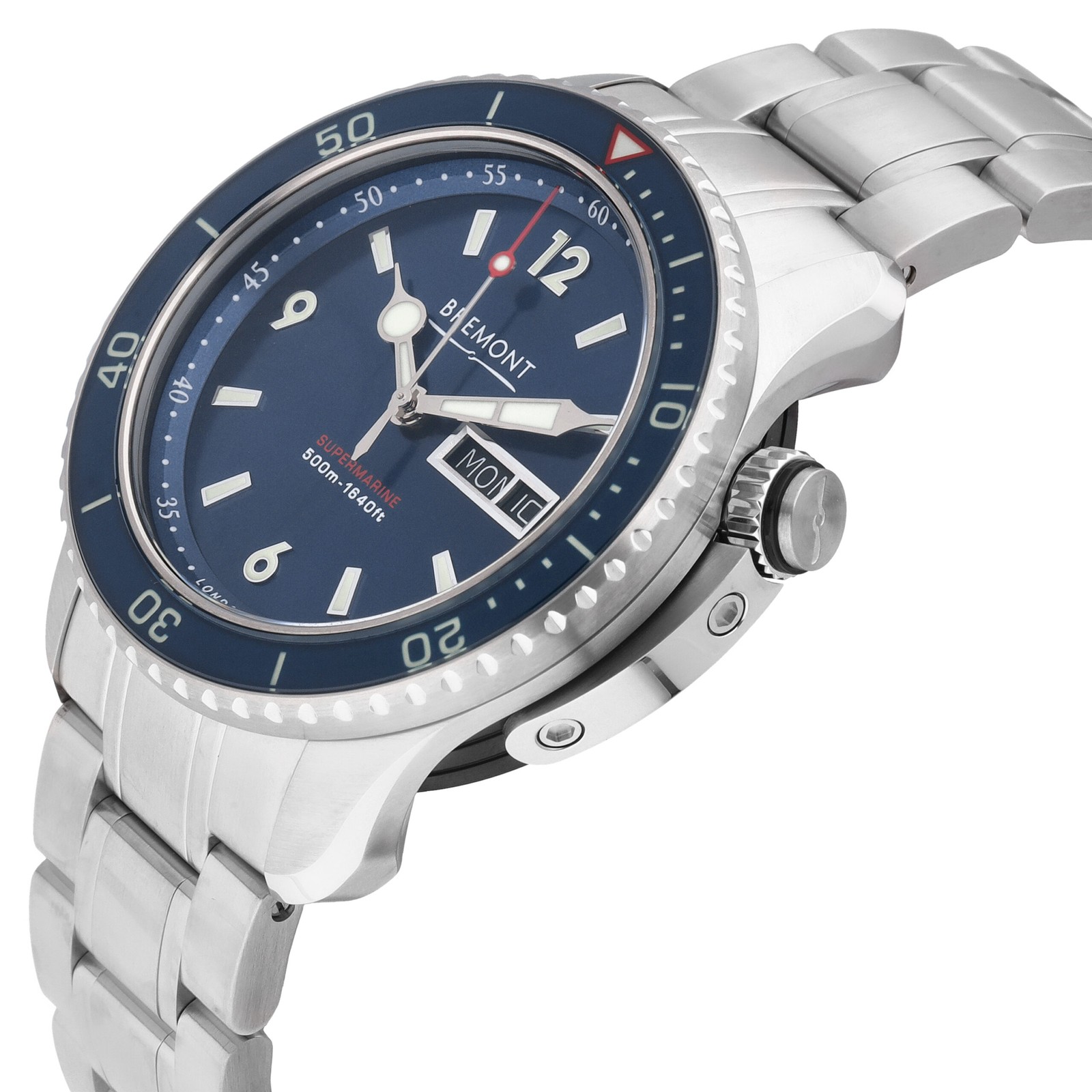 Bremont Supermarine S500 Blue Dial 43mm Automatic Men’s Watch S500-BL-2018-B