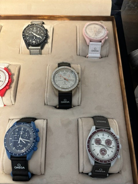 Omega x Swatch MoonSwatch Whole Collection 11 watches w/ case & original boxes