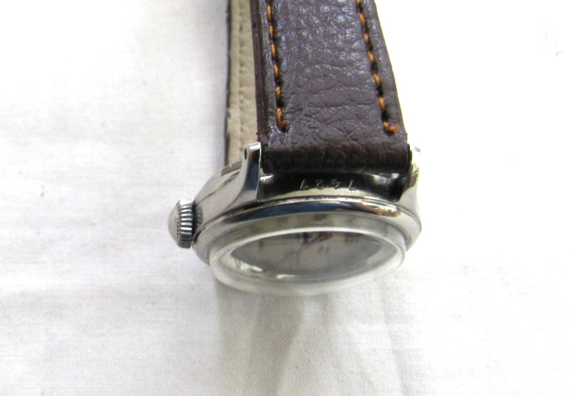 MIDO MULTIFORT SUPER AUTO RM220 SS SCRBK WP 17J MOD 817 BUMPER 2 TONE MILIT DIAL