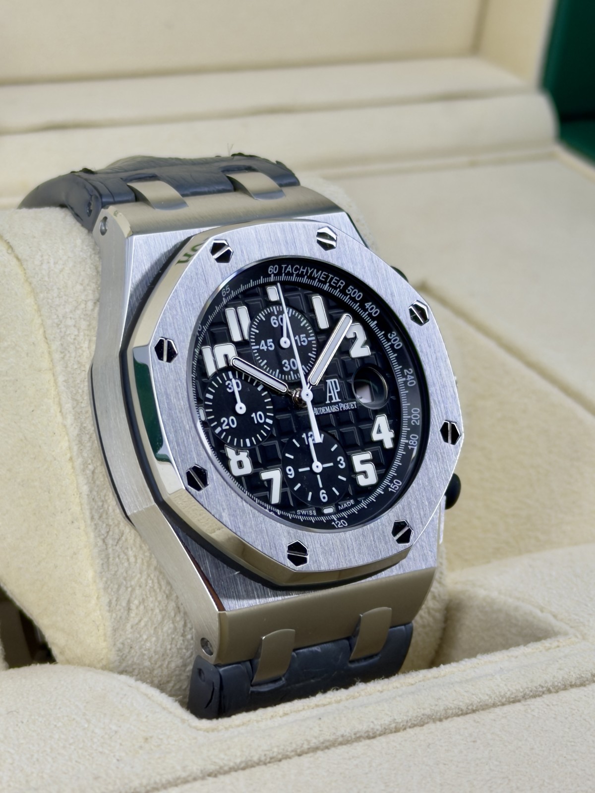 Audemars Piguet Royal Oak Offshore 26170ST 42mm Steel Black Dial Papers