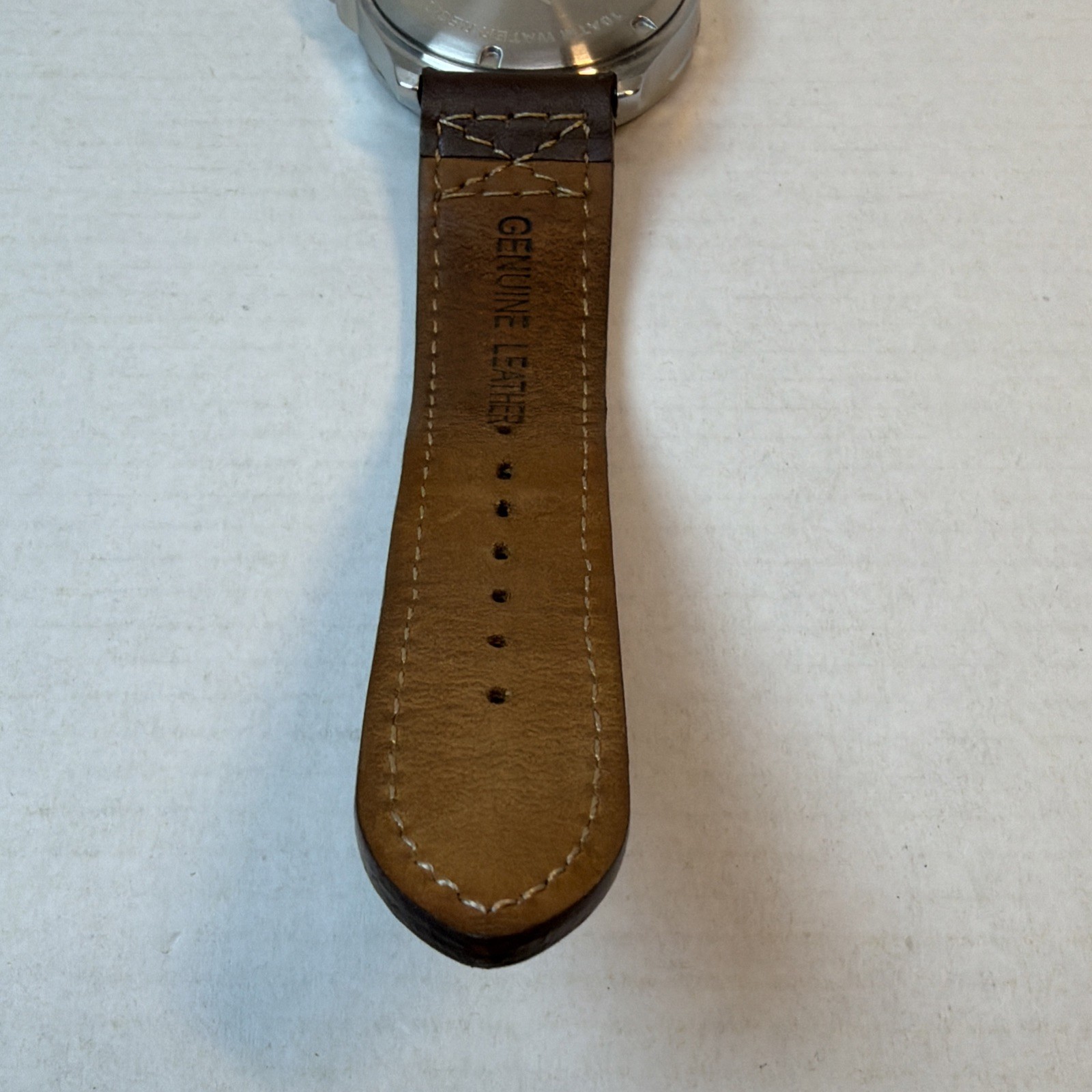 Axwell Blazer Leather Strap Watch – Brown/Navy + Additional Blue Leather Strap!!