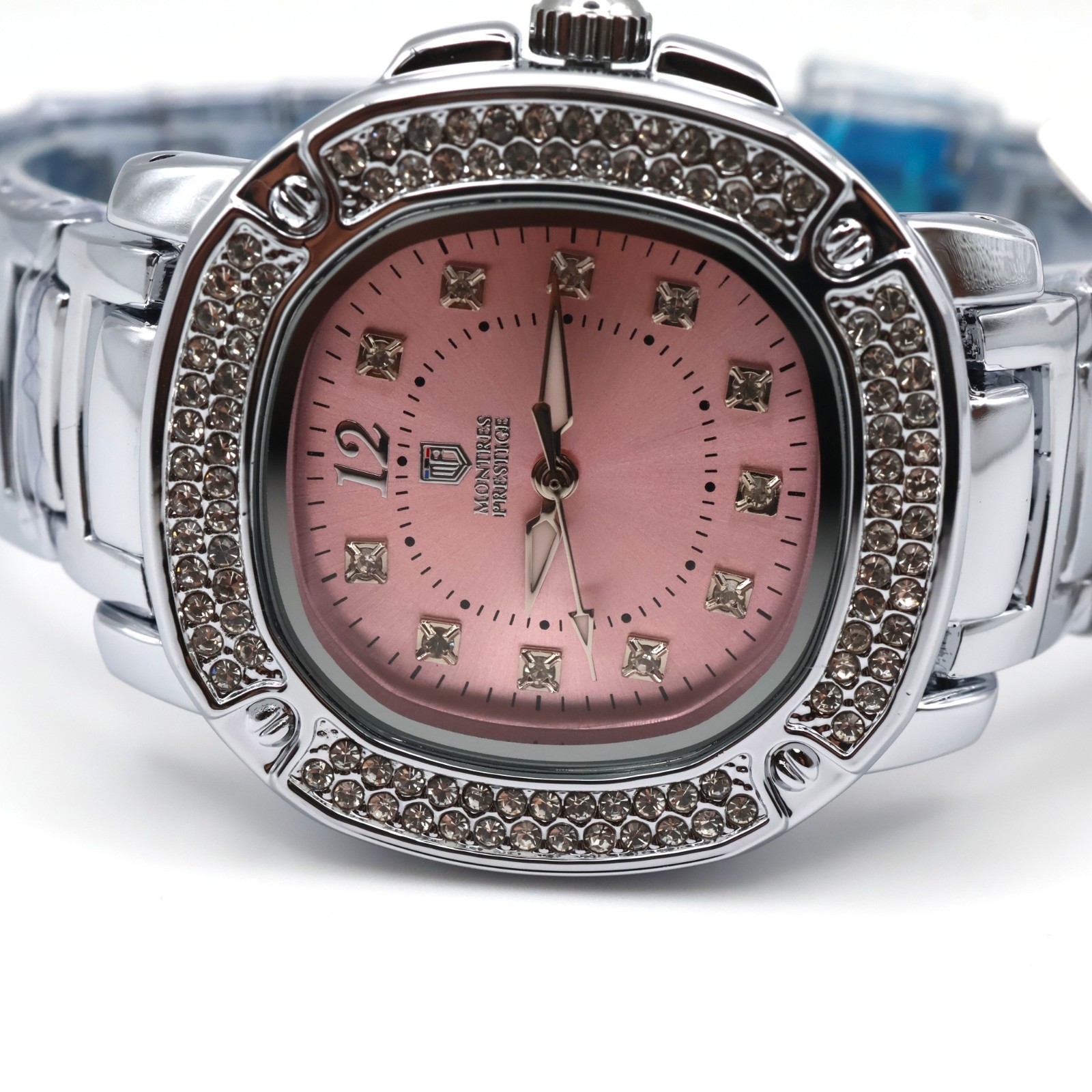 Montres Prestige X Invicta Women’s Watch-35mm, Silver/Pink (MPW-0191)