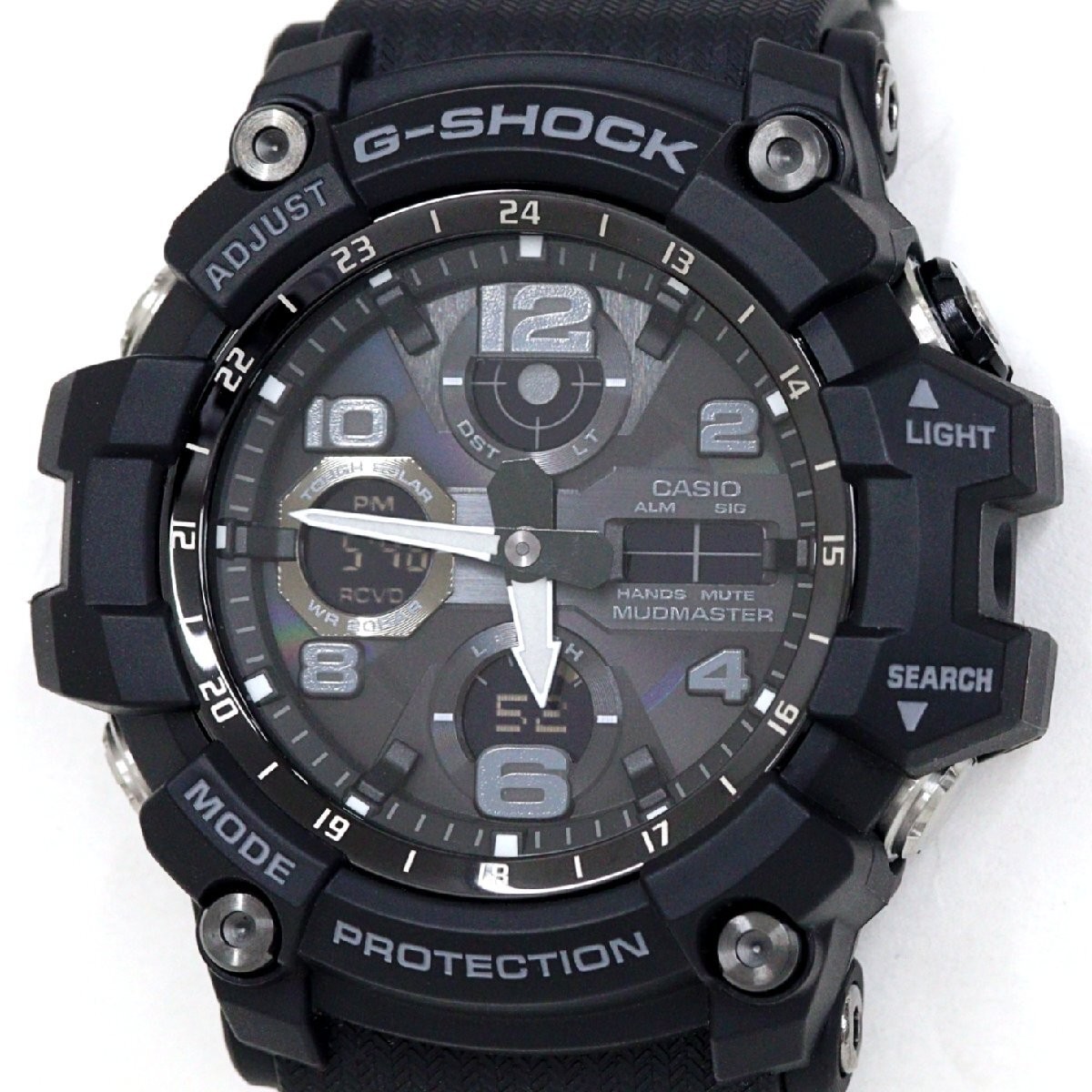Casio G SHOCK Mudmaster GWG 100 1AJF Watch Radio Solar Quartz Men’s